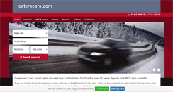 Desktop Screenshot of caterscars.com